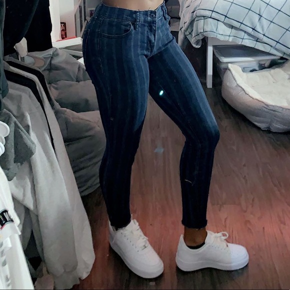 striped pacsun jeans 🦋🦋 - Picture 4 of 4
